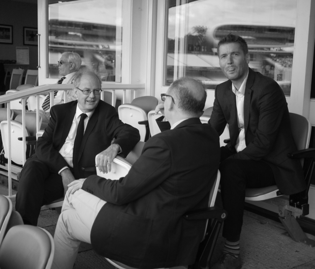 Sam White is the cricket with friends
